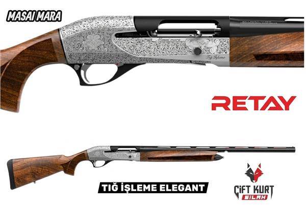 RETAY MASAİ MARA TIG İŞLEME ELEGANT YİVSİZ AV TÜFEĞİ
