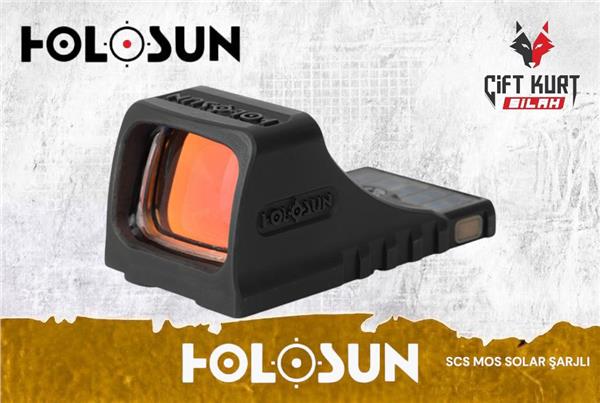 Holosun SCS MOS Solar Şarjlı Green Dot (2&32 MOA)