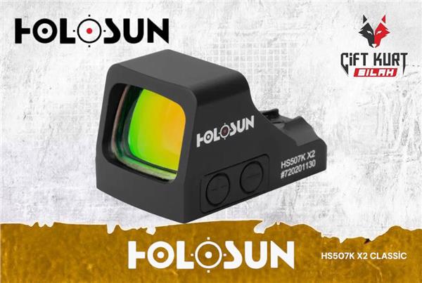 Holosun HS507K X2 Multi-Reticle Red Dot 