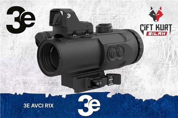 3E AVCI 4x 5.56mm & 2 MOA R1x Tüfek Dürbünü | Çift Kurt Silah
