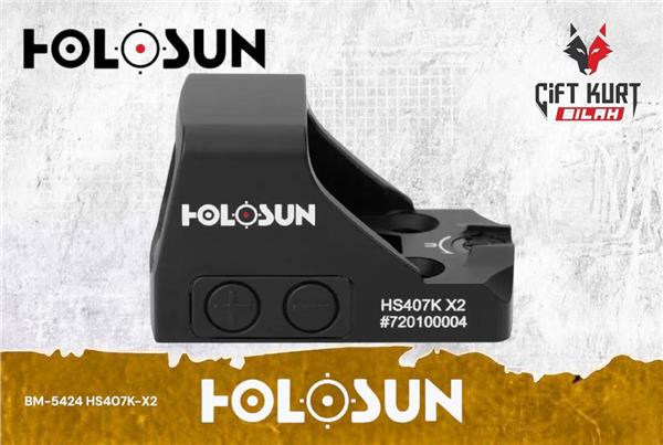 Holosun HS407K X2 6 MOA Red Dot  