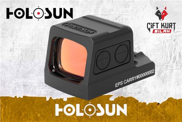 Holosun EPS Carry 2 (2 MOA) Kapalı Red Dot | Çift Kurt Silah