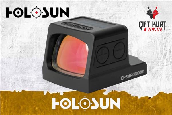 Holosun EPS Green MRS Enclosed Solar Green Dot (2/32 MOA) 