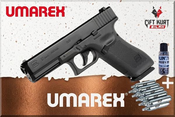 UMAREX Glock 17 Gen5 4.5mm Blowback Havalı Tabanca 