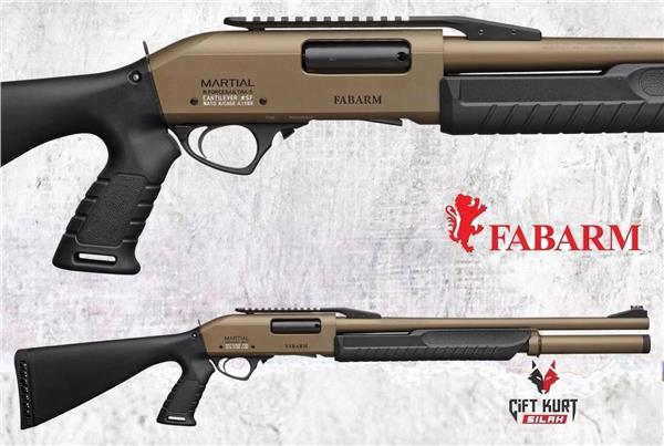 Fabarm Martial Bronz Cantilever Pompalı Av Tüfeği 