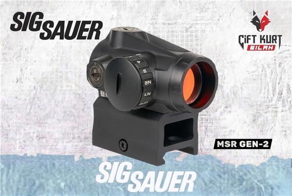 Sig Sauer ROMEO-MSR GEN II Red Dot Optik Nişangah 