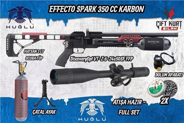 DEV KAMPANYA: Huğlu Effecto Spark CR 350 Karbon PCP Seti | Atışa Hazır!