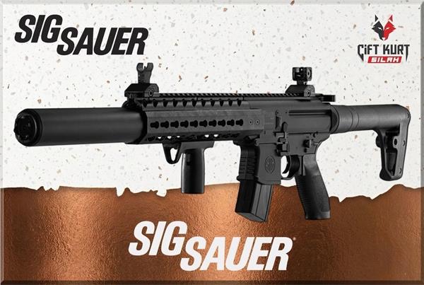 Sig Sauer MCX Black CO2 Havalı Tüfek Yarı Otomatik 