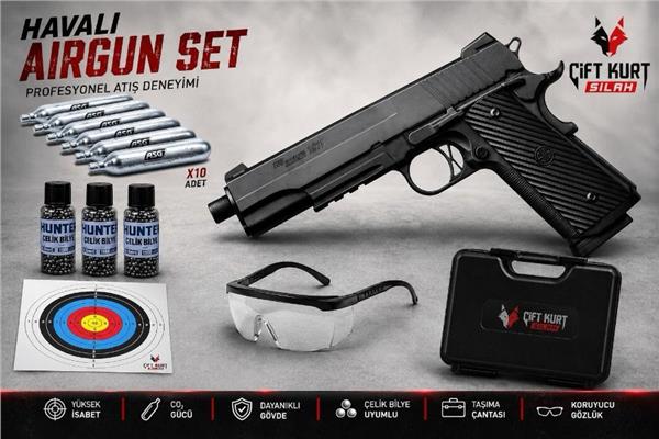 SIG SAUER 1911 TACOPS BLOWBACK HAVALI TABANCA SET