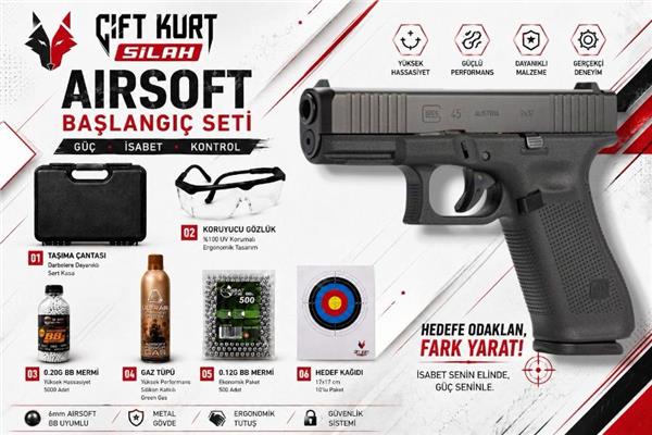 UMAREX Glock 45 Gen 5 Airsoft Tabanca Set