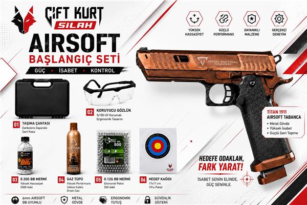 EMG / TTI 2011 Sand Viper Airsoft Tabanca Set