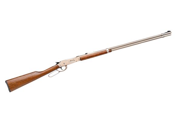 Khan Arms LR1881	36 Tüplü Şarjörlü Level Action Nikel Av Tüfeği