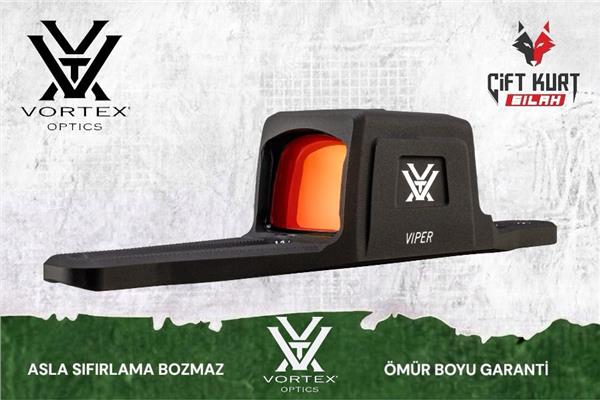 Vortex Viper SG Enclosed Red Multi Reticle | Ömür Boyu Garanti 
