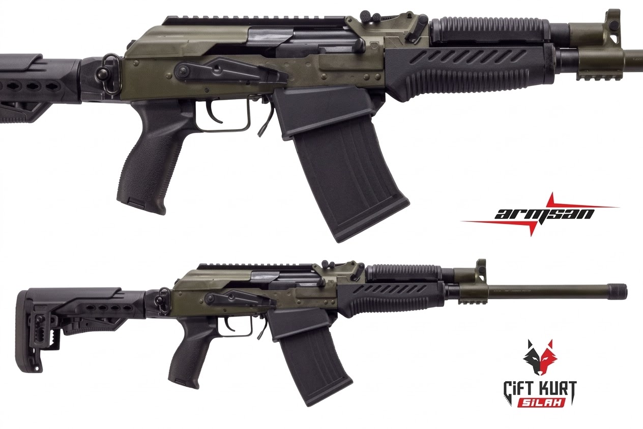 Armsan Armtac RS-S1 Cerakote Green Şarjörlü Tüfek | Çiftkurt Silah