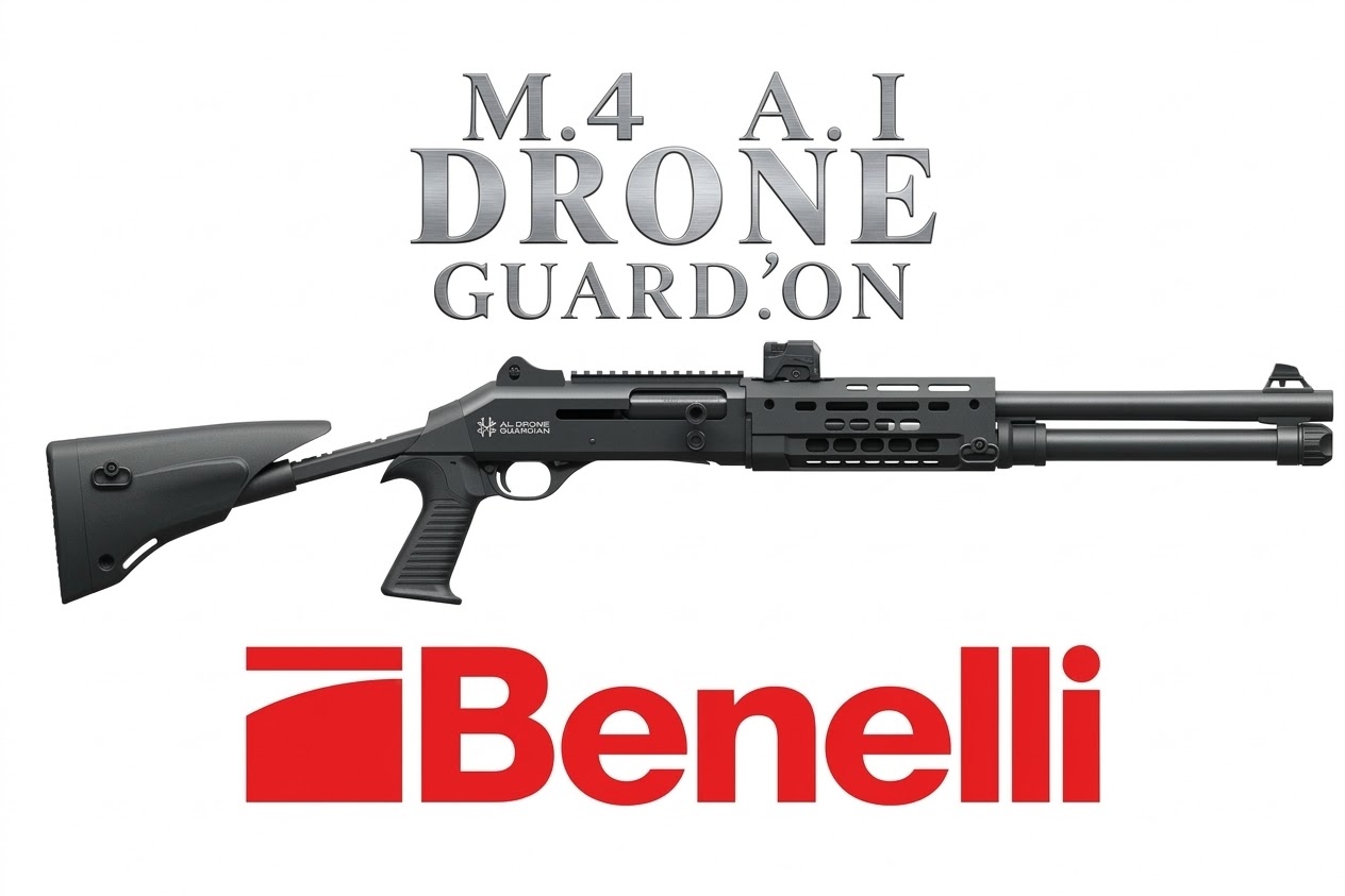 Benelli M4 Pro A.I. Drone Guardian | Yapay Zeka Destekli Yivsiz Av Tüfeği