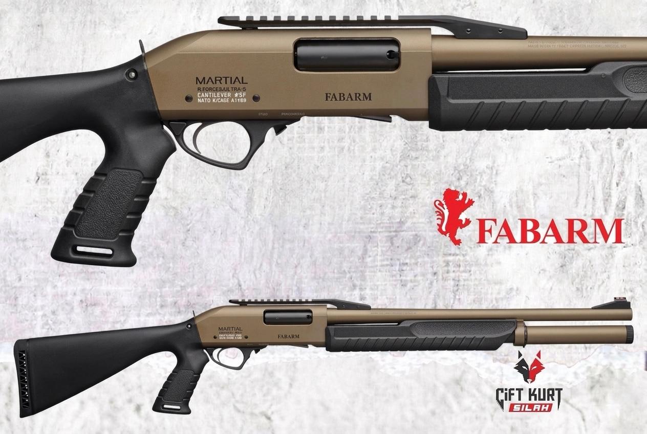 Fabarm Martial Bronz Cantilever Pompalı Av Tüfeği | Çiftkurt Silah