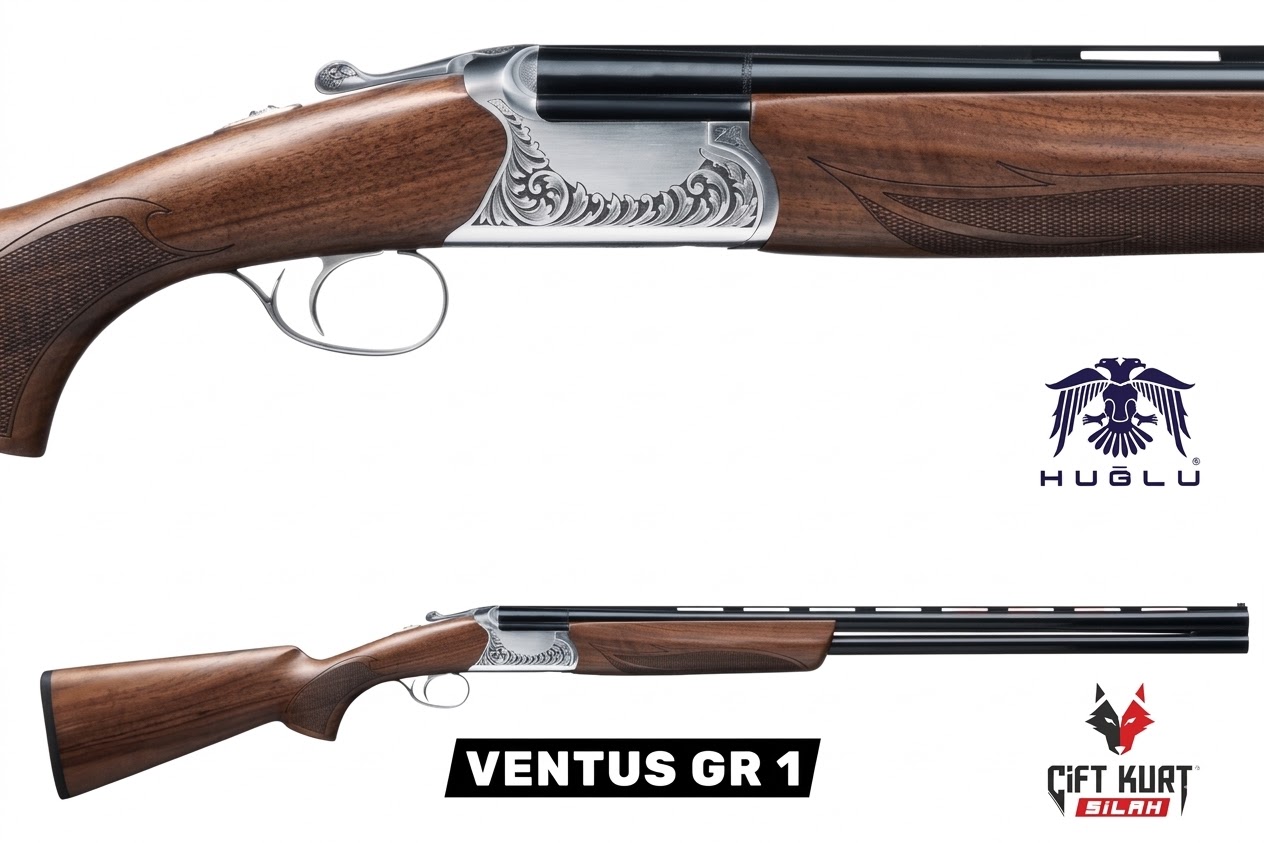 Huğlu VENTUS GR1 12 Süperpoze Tek Tetik Ejektörlü Av Tüfeği