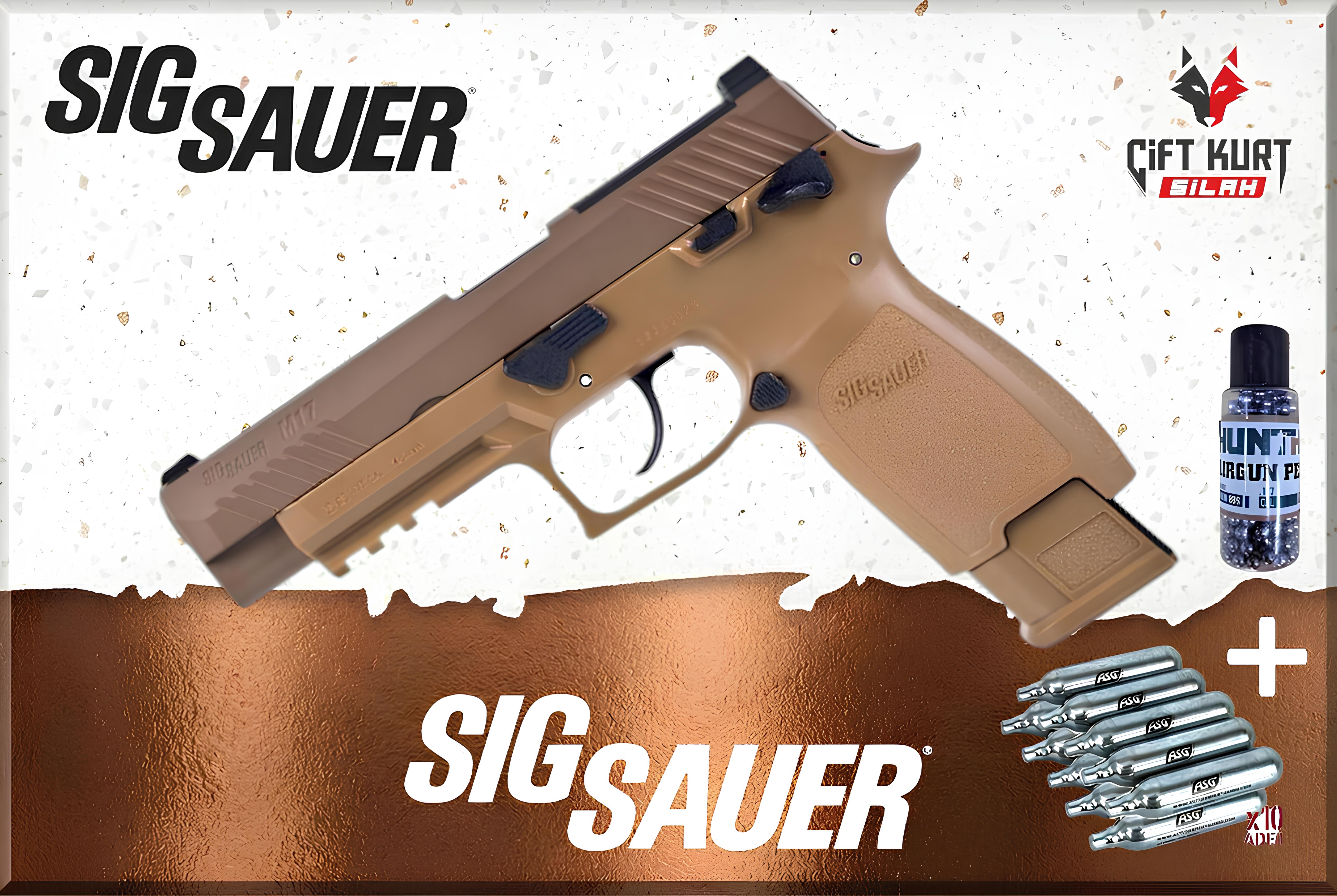 SIG Sauer M17 Havalı Tabanca | Hediyeli | Çiftkurt Silah