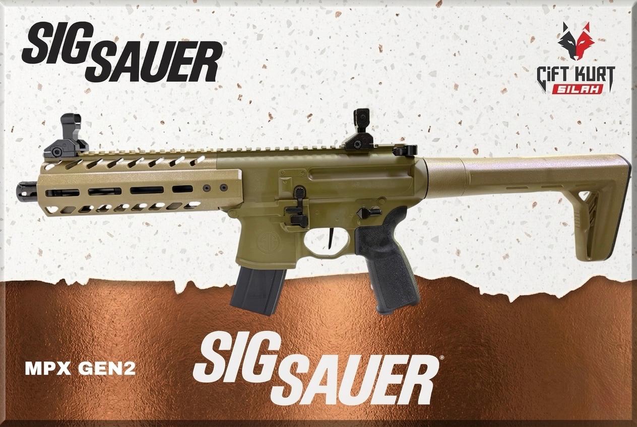 Sig Sauer MPX Çöl 4.5mm CO2 Havalı Tüfek Yarı Otomatik | Çiftkurt Silah
