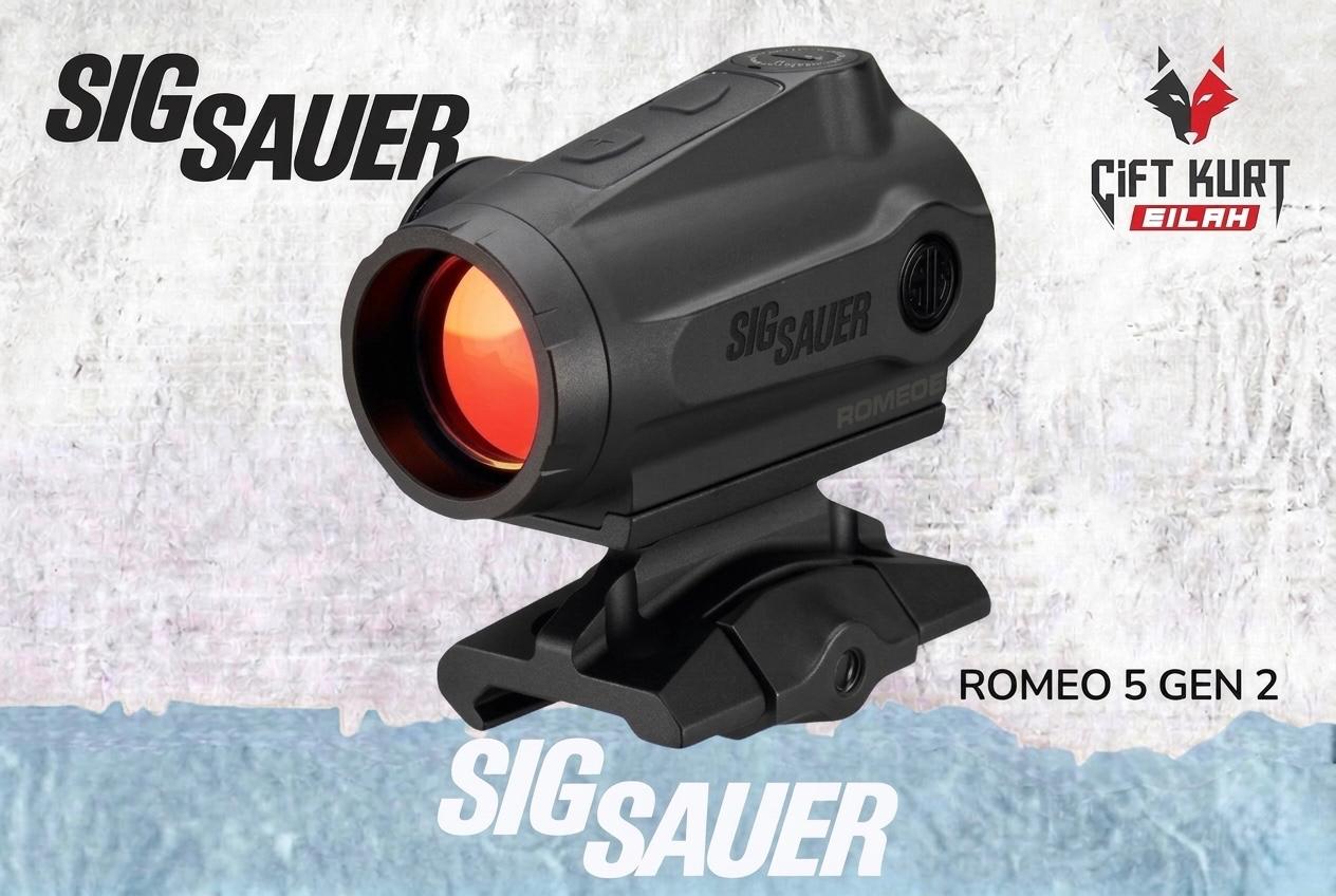 Sig Sauer Romeo 5 Gen 2 Red Dot (2 MOA) | Çiftkurt Silah