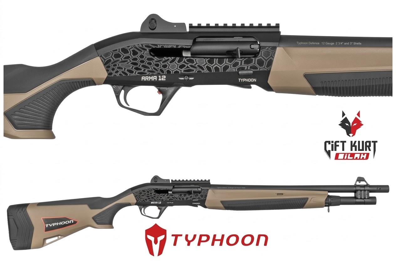 Typhoon Arma 12 Tan Otomatik Yivsiz Av Tüfeği