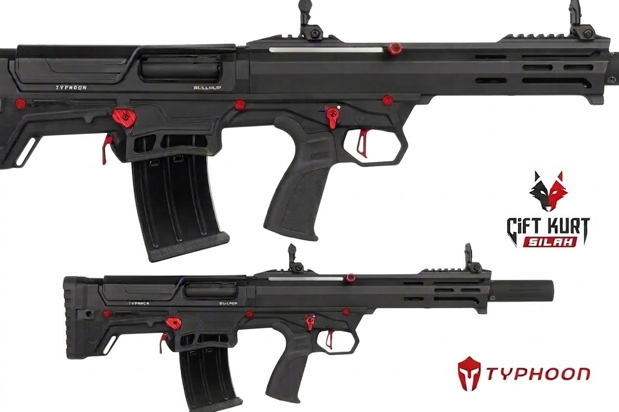 Typhoon Sierra Bullpup Puma Şarjörlü Yarı Otomatik Av Tüfeği | Çiftkurt Silah