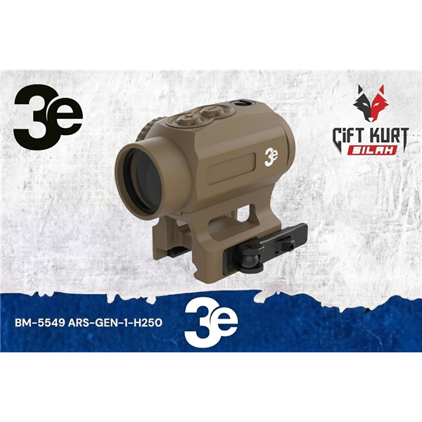 3E ARS Gen I Refleks Nişangah (Dark Earth) | Çiftkurt Silah