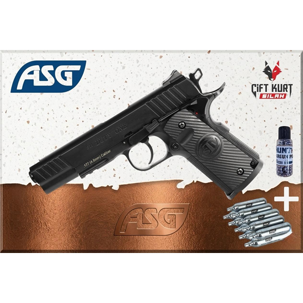 ASG STI Duty One Blowback Havalı Tabanca Gerçekçi Tepme Hissi | Çiftkurt Silah