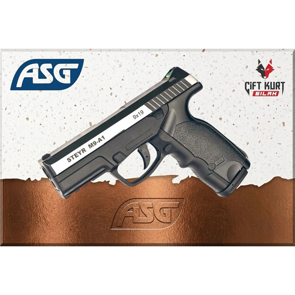 ASG Steyr M9-A1 Çift Renk Havalı Tabanca CO2 | Çiftkurt Silah