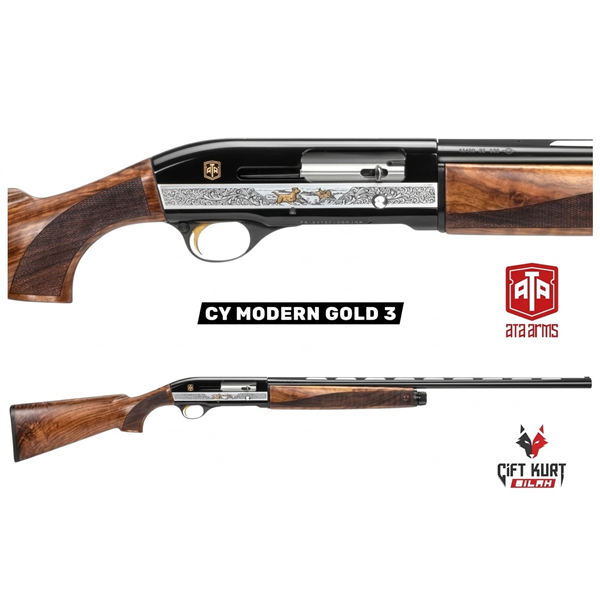 Ata Arms CY Modern Gold 3  Otomatik Yivsiz Av Tüfeği