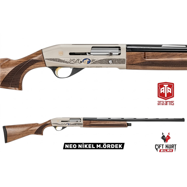 Ata Arms Neo Nikel M.Ördek Gravürlü Otomatik Av Tüfeği