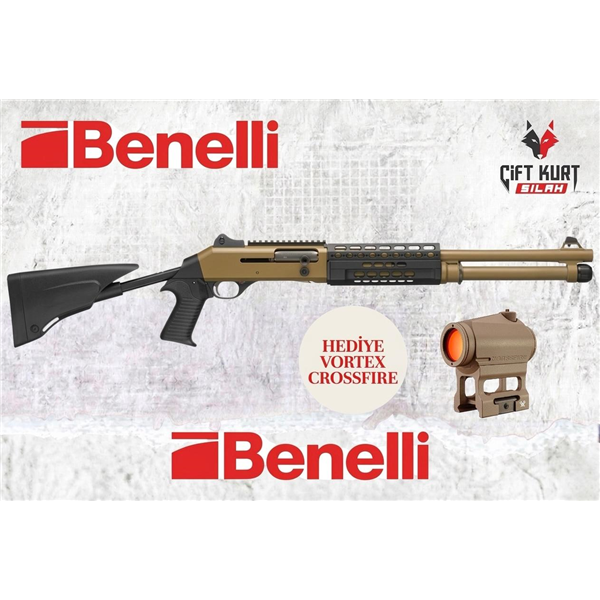 Benelli M4 T Pro Brown Teleskopik Yarı Otomatik Av Tüfeği | Çiftkurt Silah