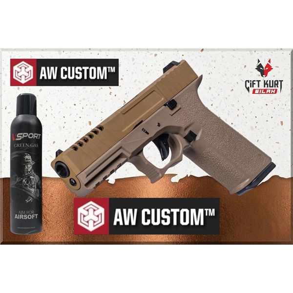 Cybergun AW VX7101 TAN Green Gas Blowback | Çiftkurt Silah