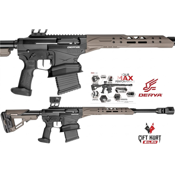 Derya MAX F-5011 IPSC Yarı Otomatik Atış Tüfeği | Çift Kurt Silah