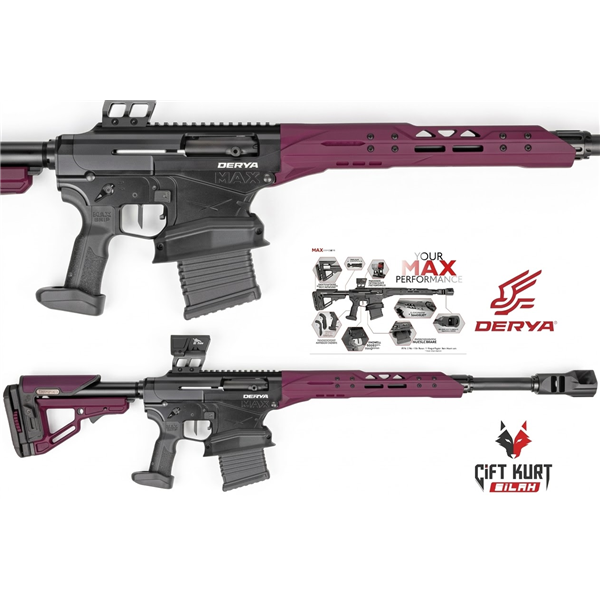 Derya MAX F-5022 IPSC Yarı Otomatik Taktik Tüfek | Çiftkurt Silah
