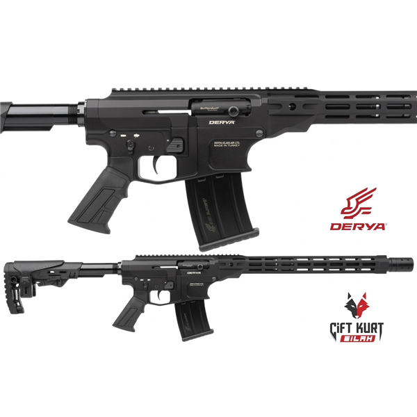 Derya MK-12 AS-101T M-Lock Şarjörlü Yivsiz Av Tüfeği