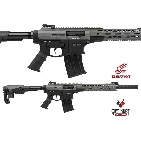 Derya MK-12 AS-110S Şarjörlü Av Tüfeği | Çift Kurt Silah