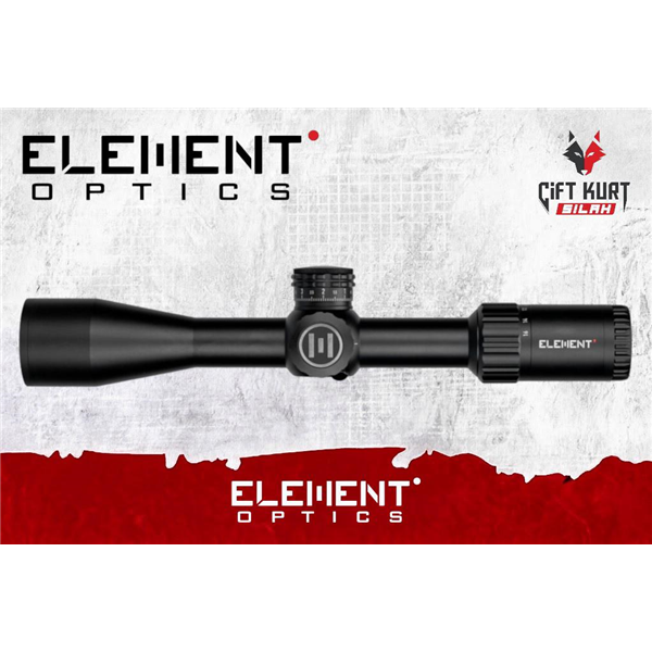Element Optics Helix Gen 2 4-16x44 FFP MPR-1C MOA Tüfek Dürbünü | Çift Kurt Silah