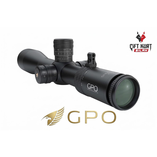 GPO SPECTRA 6x 4,5-27x50i LR Pro FFP Tüfek Dürbünü | Çiftkurt Silah