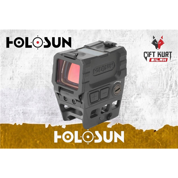 Holosun AEMS Enclosed Solar Green Dot (2 & 65 MOA) | Çiftkurt Silah