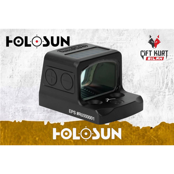Holosun EPS Green MRS Enclosed Solar Green Dot (2/32 MOA) 