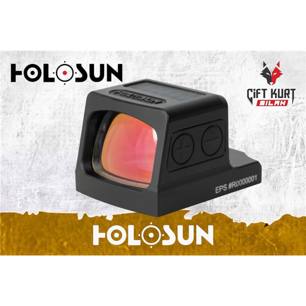 Holosun EPS Green MRS Enclosed Solar Green Dot (2/32 MOA) 