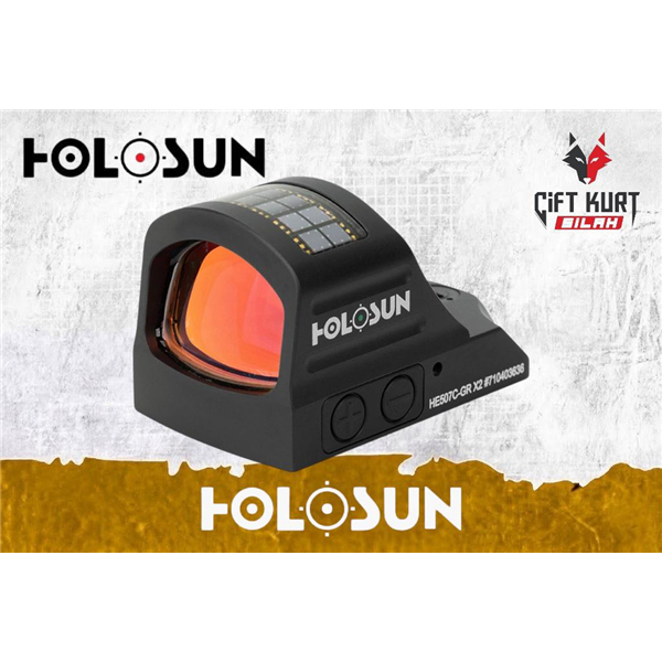 Holosun HE507C-GR X2 Solar Yeşil Nokta (2 MOA & 32 MOA) 