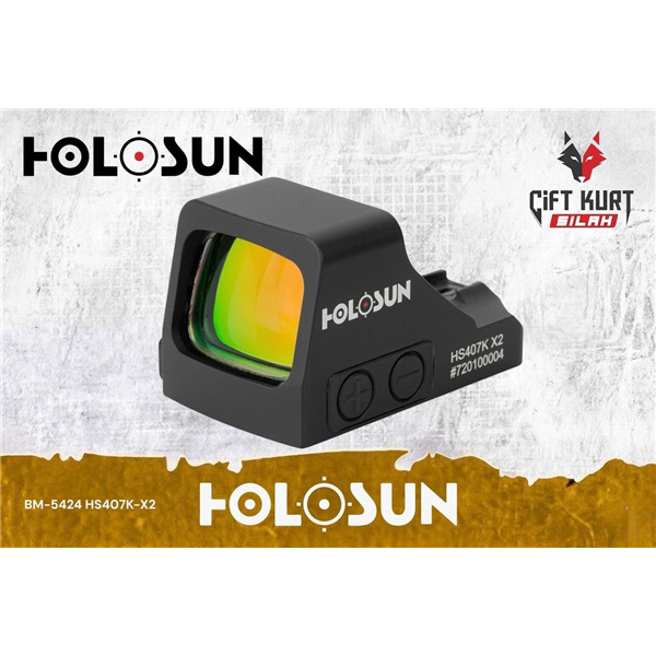 Holosun HS407K X2 6 MOA Red Dot  