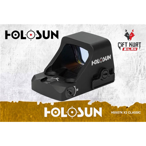 Holosun HS507K X2 Multi-Reticle Red Dot | Çiftkurt Silah