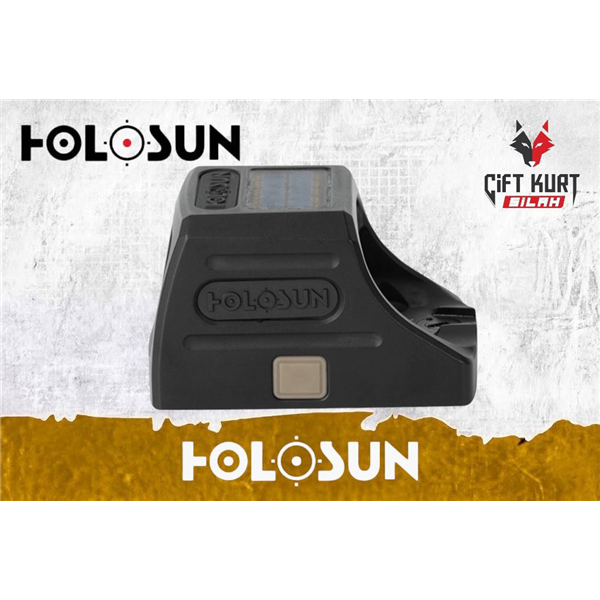 Holosun SCS Carry Solar Şarjlı Green Dot (2 & 32 MOA) | Çift Kurt Silah