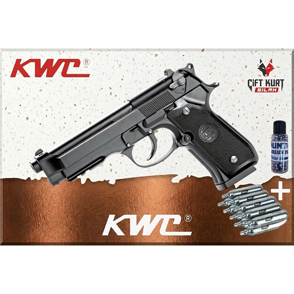 KWC Beretta KMB23 CO2 Havalı Tabanca (Tam Otomatik) | Çift Kurt Silah