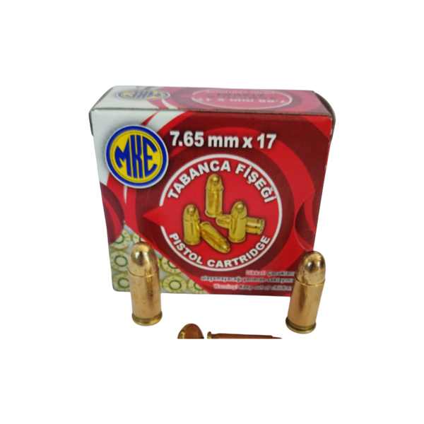 7.65×17 MM MKE TABANCA MERMİSİ