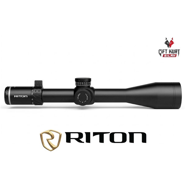 Riton Optics 5 Conquer 5-25x56 FFP PSR (MRAD) Tüfek Dürbünü | Çift Kurt Silah
