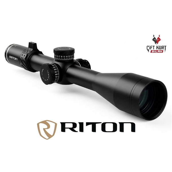 Riton Optics 5 Conquer 5-25x56 FFP PSR (MRAD) Tüfek Dürbünü | Çift Kurt Silah
